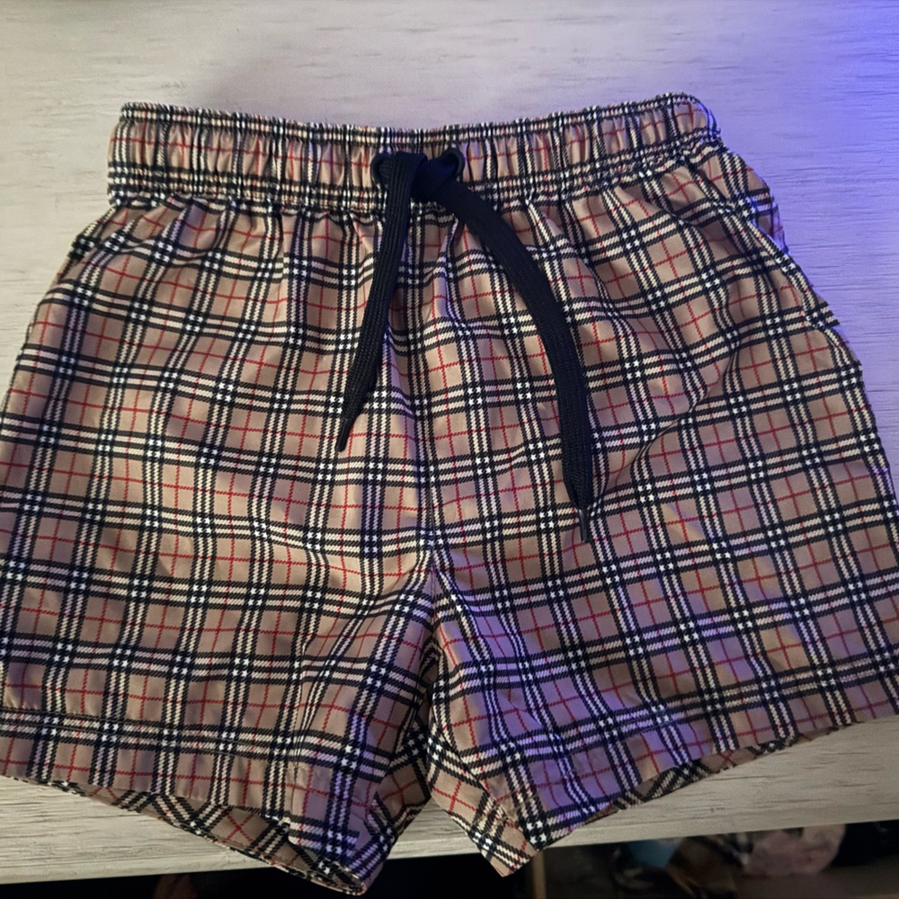 Burberry boys bathing suit 2T